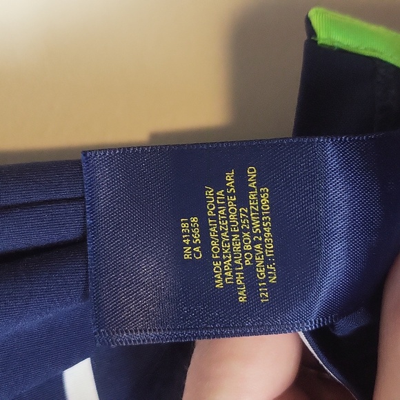 POLO RALPH LAUREN 2016 Ryder Cup Hazeltine Polo Golf Shirt Blue/White YXL - Picture 8 of 11